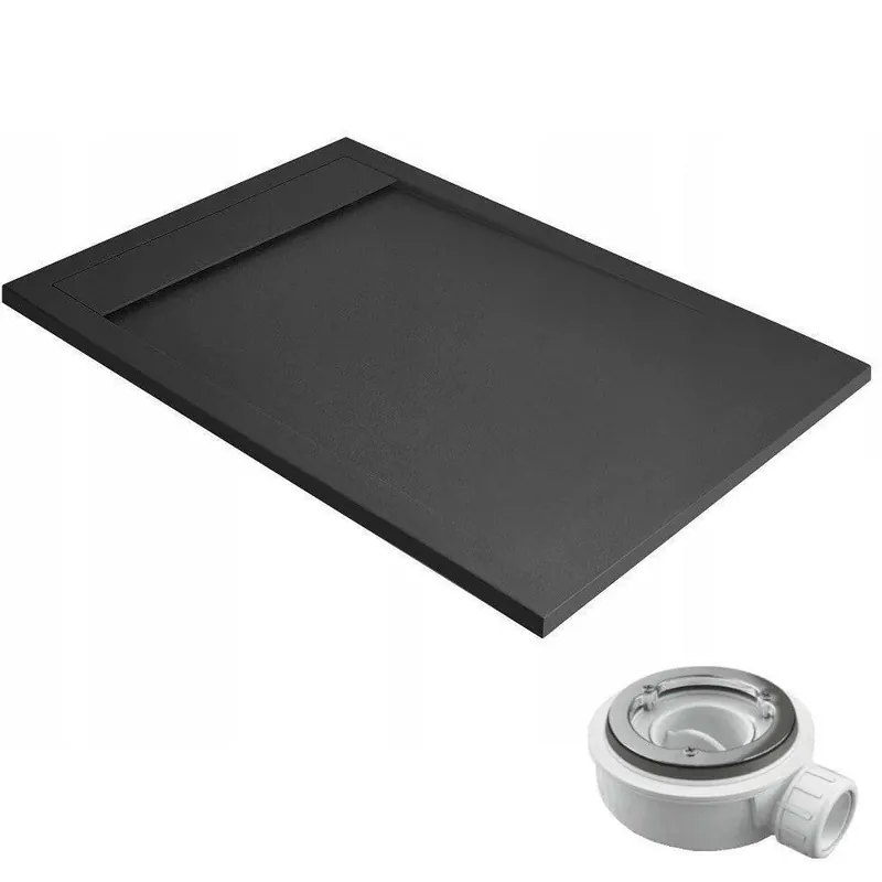 Radaway Teos F műmárvány zuhanytálca 140x70 antracit (HTF14070-64) Népszerű