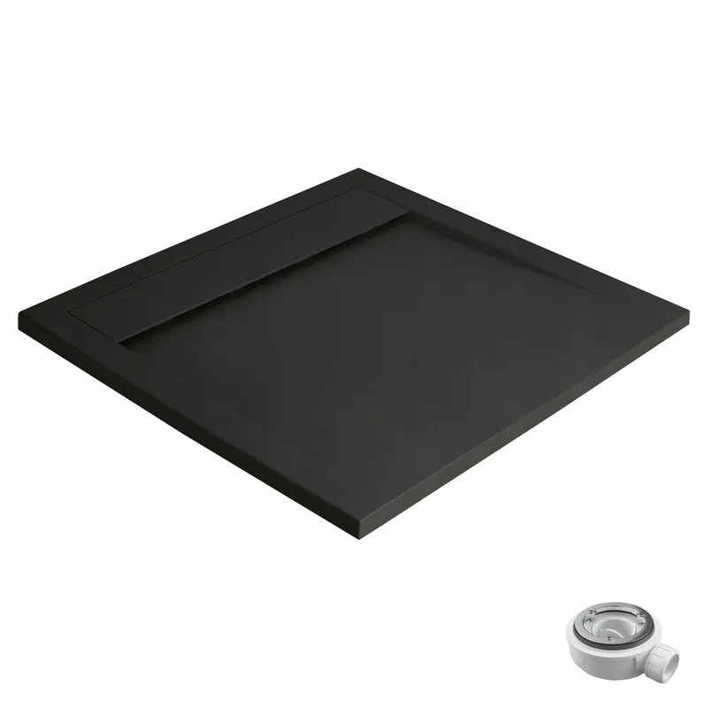 Utolsó esély Radaway Teos C műmárvány zuhanytálca 90x90 black (HTC9090-54)