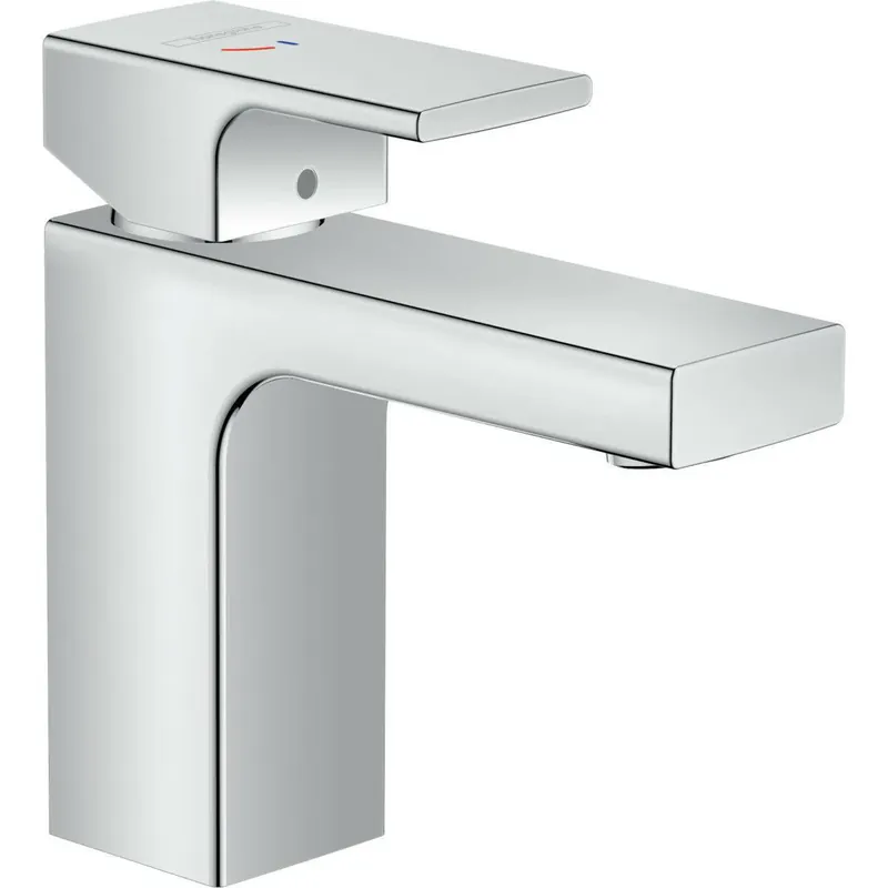 Olcsó Hansgrohe Vernis Shape egykaros mosdócsaptelep 100, Coolstart, automata lefolyógarnitúrával
