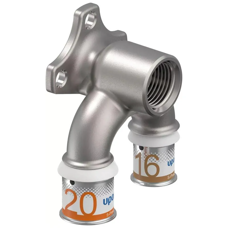Azonnali szállítás Uponor S-Press Plus réz átfolyós falikorong 20-1/2"bm-16