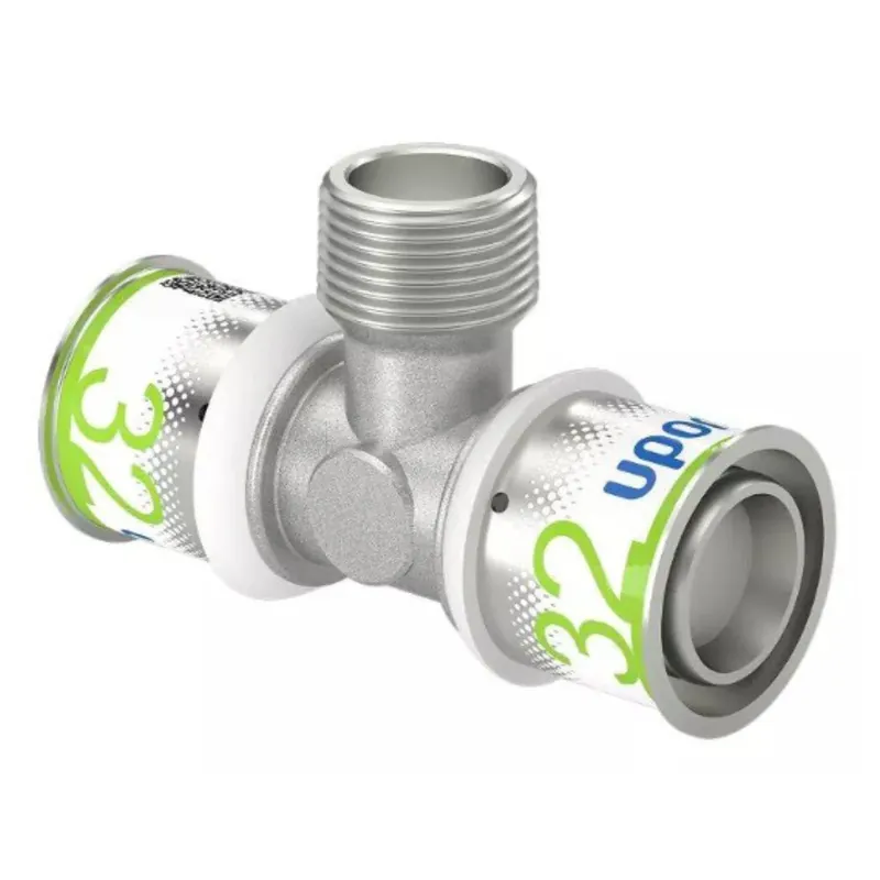 Uponor S-Press Plus réz T-idom menetes 32-3/4"km-32 Expressz kézbesítés