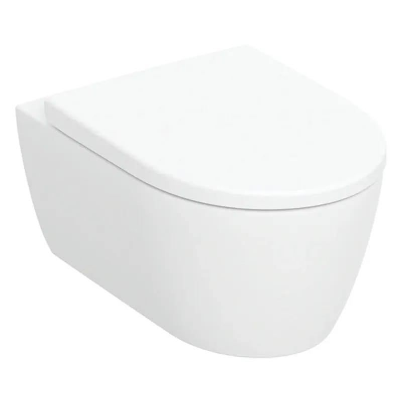 Olcsóbb Geberit iCon fali wc készlet, mélyöblítésű, zárt forma, Rimfree, WC-ülőkével (501.664.00.1)