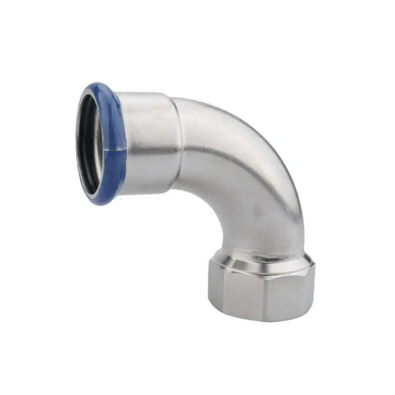 Legjobb ár Install Inox AquaPress könyök 90 BM 22-3/4" (316L)