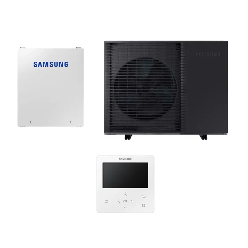 Samsung Mono HT Quiet R32 hőszivattyú 12 kW + vezérlő szett (szelepvezérlő + szabályzó), 1 fázis (MQ-R32-12-0-1) Expressz kézbesítés