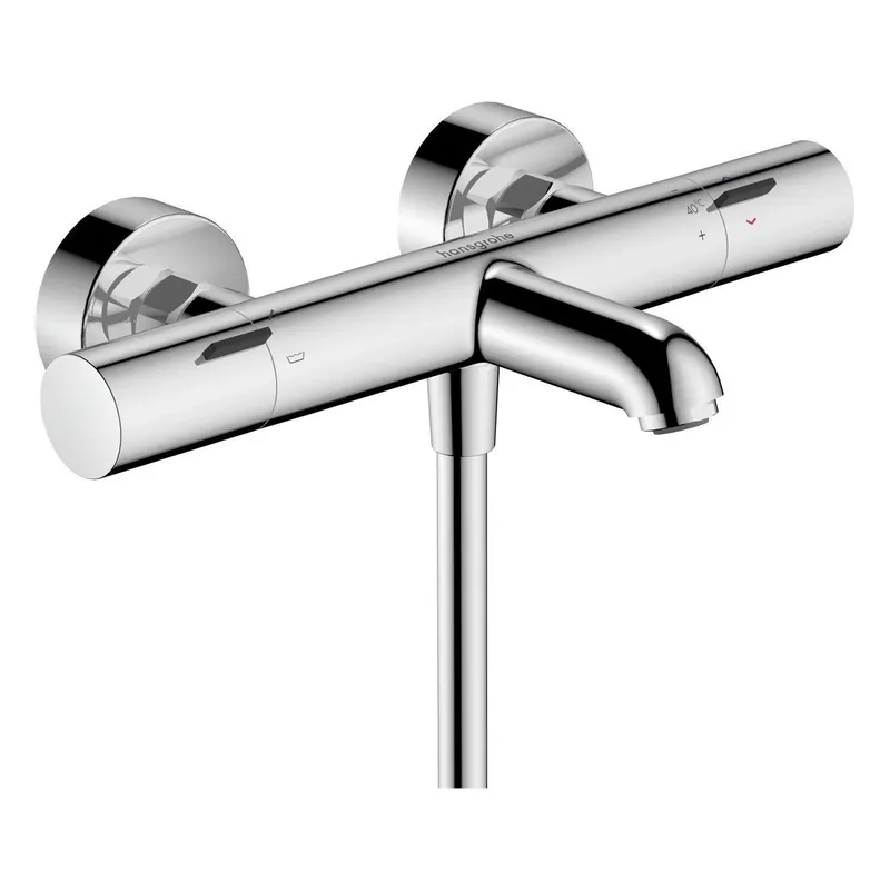 Hansgrohe Ecostat Element kád csaptelep termosztátos, króm (13347000) Árcsökkenés