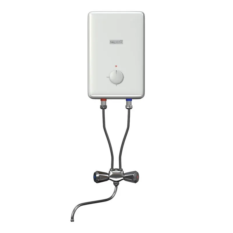 Különleges ajánlat Hajdu Aquastic 5F átfolyós elektromos vízmelegítő 5 literes felsős hagyományos csapteleppel, ÚJ!! (2121123320)
