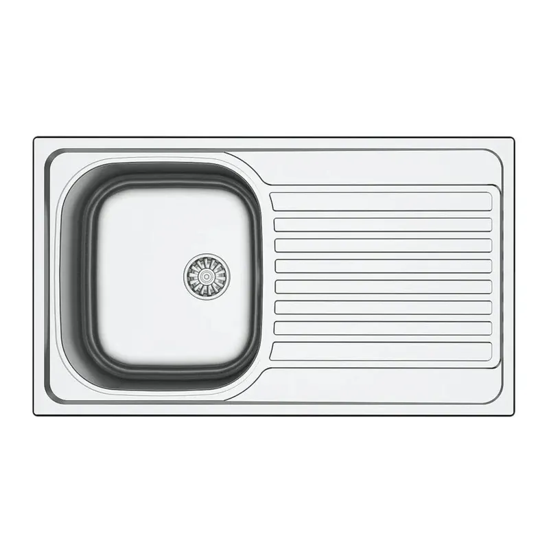 Akciós ár Mofém Infinite 1B1D mosogatótálca, 1 medence, 1 csepptálcás, 860x500mm (M-760012809)