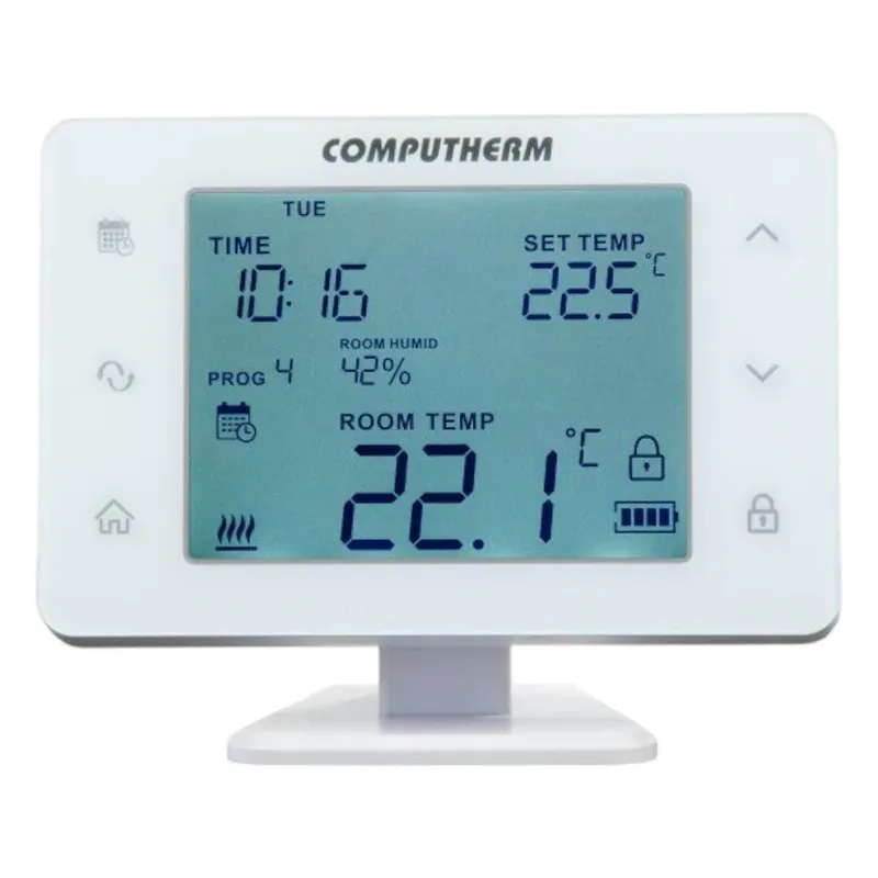 Utolsó esély COMPUTHERM Q20RF Wi-Fi szobatermosztát, vezeték nélküli, programozható, Wi-Fi, páratartalom mérés (Q20RF Wi-Fi)