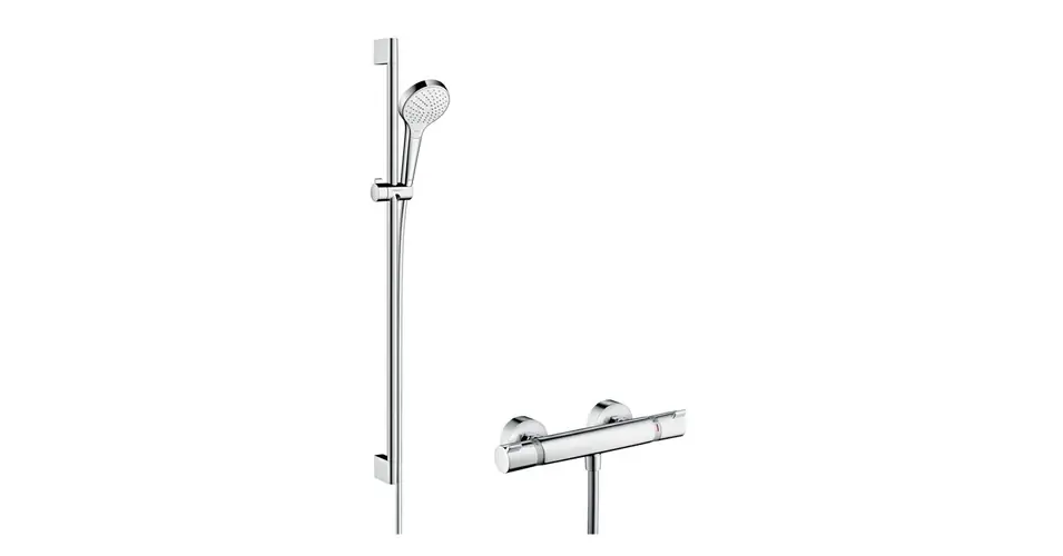 HANSGROHE Croma Select S Vario combi szett 900 mm, fehér/króm Legnépszerűbb