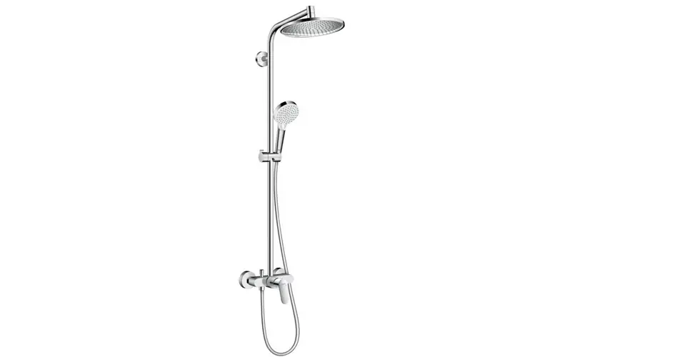 Olcsóbb HANSGROHE Crometta S Showerpipe 240 1jet egykaros csapteleppel