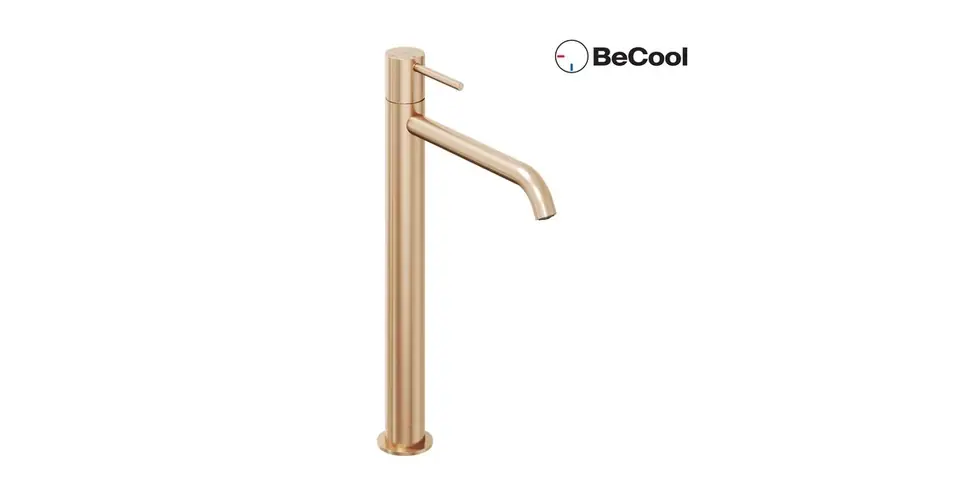 Rendeld meg most RAVAK Espirit álló mosdócsaptelep 340 mm BeCool, szálcsiszolt rose gold