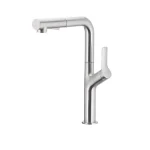 Szuper ajánlat KFA ARMATURA Duero Design álló mosogató csaptelep, kihúzható fejjel, inox