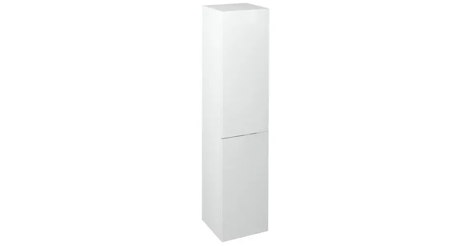 Outlet SAPHO Espace állószekrény, 2 ajtóval, balos/jobbos, 35×172×32 cm, fényes fehér