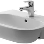 Expressz szállítás DURAVIT D-Code félig bepíthető mosdó, 55×44 cm