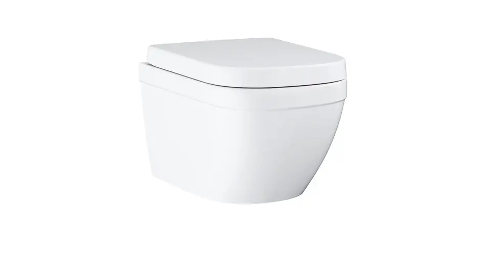 Árcsökkenés GROHE Euro Ceramic fali függesztésű WC szett, mély, Rimless