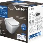 Rendeld meg most DURAVIT DuraStyle öblítőperem nélküli compact fali WC-szett, Rimless