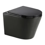 WELLIS Clement Black fali Rimless WC Olcsóbb