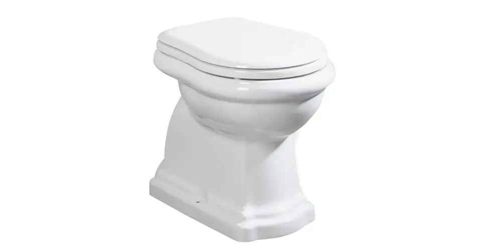 Kihagyhatatlan ajánlat KERASAN Retro álló WC, hátsó kifolyású, 38,5×45×59 cm