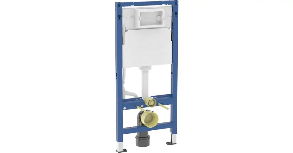 Ajánlat GEBERIT DuofixBasic fali WC-szerelőelem, 112 cm, Delta 12 cm-es falsík alatti öblítőtartállyal