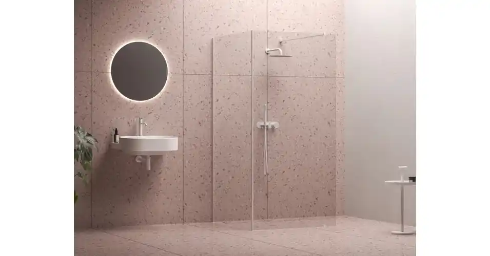 Szuper ajánlat RAVAK Walk-In Corner szett, matt fehér