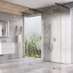Szuper akció RAVAK Walk-In Free szett, fekete