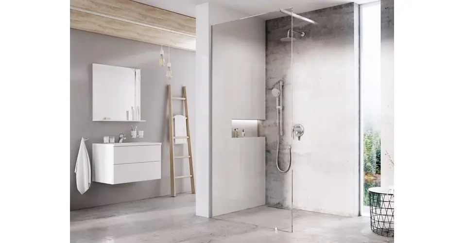 RAVAK Walk-In Wall szett, krómhatású Biztonságos fizetés