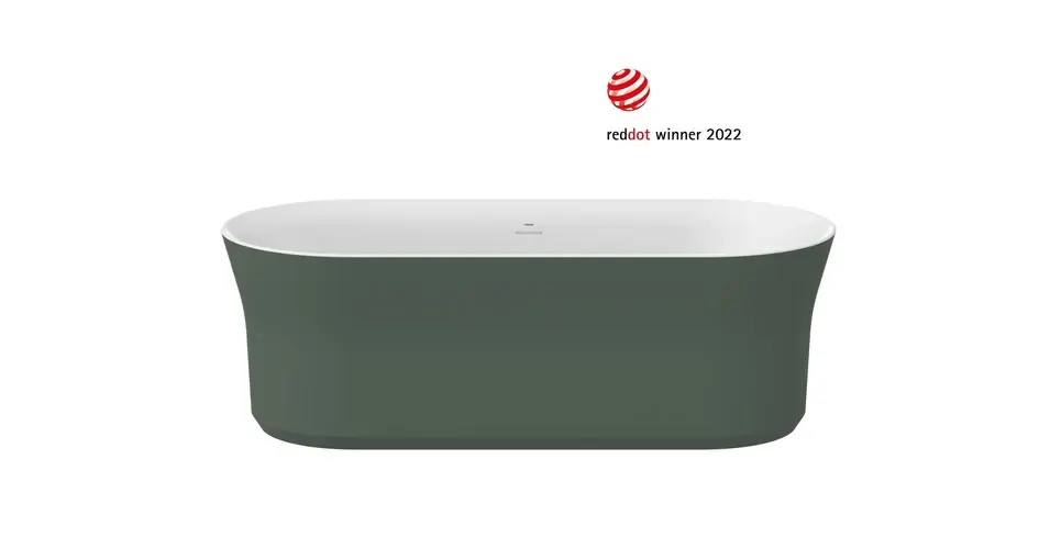 RAVAK Ypsilon szabadon álló akrilkád, fehér/grey green Akciós ár
