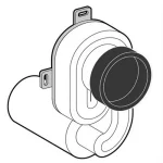 SCHELL szifon Compact LC vizeldéhez Azonnali szállítás