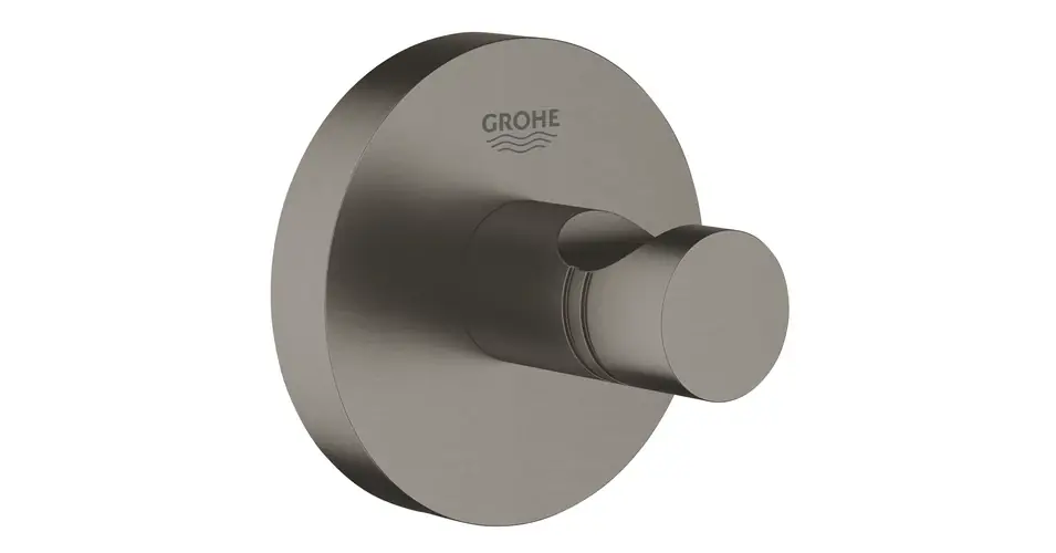 GROHE Essentials fürdőköntös akasztó, brushed hard graphite Rendeld meg most