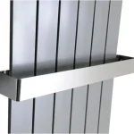 Gyors szállítás SAPHO Colonna törölközőtartó radiátorra, 298×74 mm, csiszolt inox