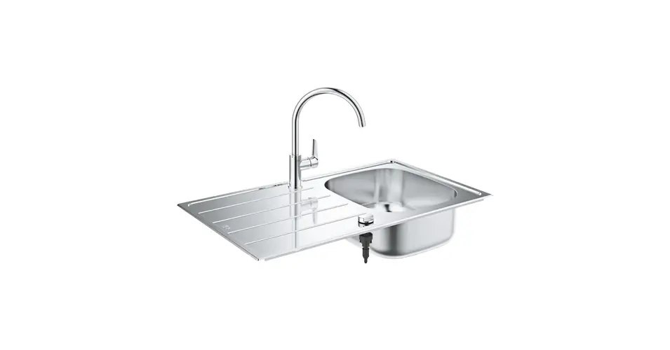 GROHE Bau konyhai mosogatótálca és csaptelep garnitúra Azonnali szállítás
