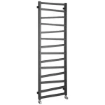 Kedvezményes ár SAPHO Zig fürdőszobai radiátor, 500×1572 mm, 582 W, struktúrált antracit