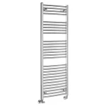 AQUALINE Alya íves fürdőszobai radiátor, 500×1420 mm, króm Ajánlat