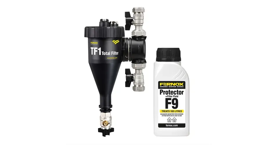 Azonnal elérhető FERNOX TF1 Total Filter 1" + Protector+ Filter Fluid F9