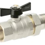 Olcsóbb FERRO Herkules V17 típusú gömbcsap pillangókarral 3/4" KB hollandi PN40