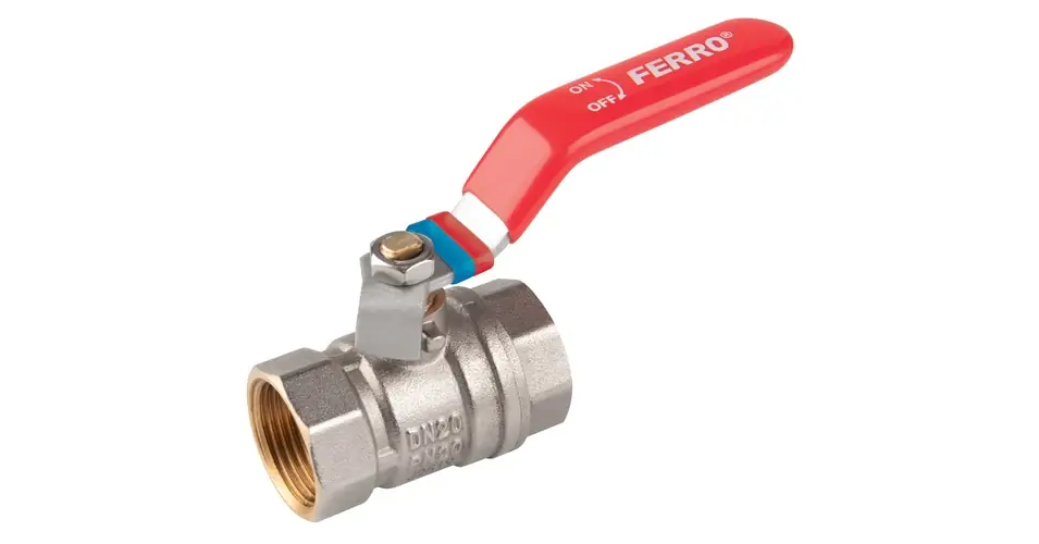FERRO F-Comfort golyóscsap lapátkarral 6/4" BB PN20 Gyors szállítás
