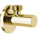 SAPHO sarokszelep rozettával, 1/2"×3/8", arany Legnépszerűbb