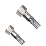 Akciós ár AQUALINE flexibilis bekötőcső, BB 1/2"×1/2", 50 cm