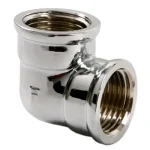 Réz könyök 1/2" BB krómozott Biztonságos fizetés