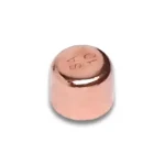 Forrasztható kupak, 22 mm, réz Árcsökkenés