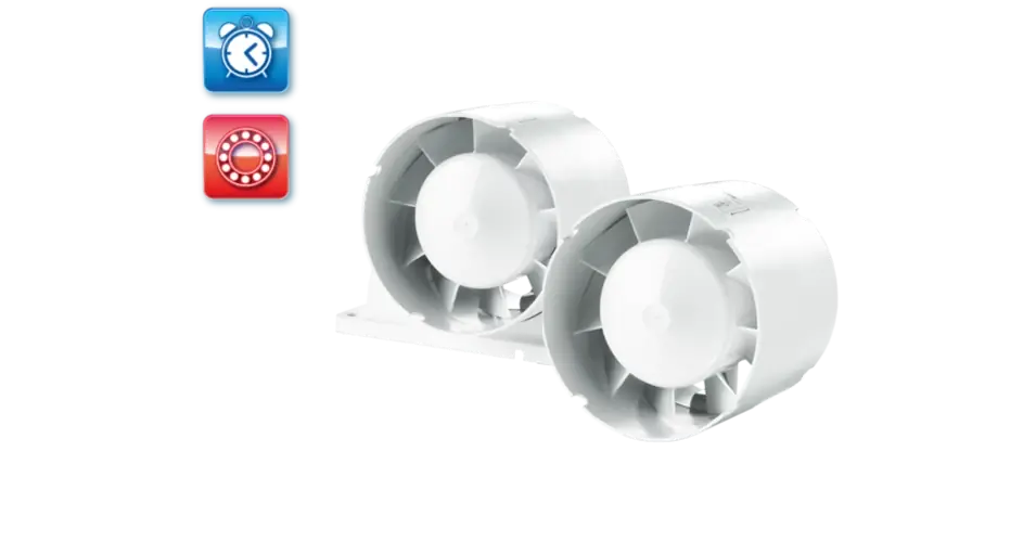 VENTS 150 VKO1T L csőventilátor, időzítős, golyóscsapágyas Nézd meg most