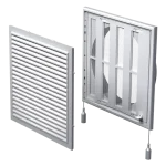 Expressz kézbesítés VENTS szellőzőrács zsalus csőcsonkkal MV250/150VRS