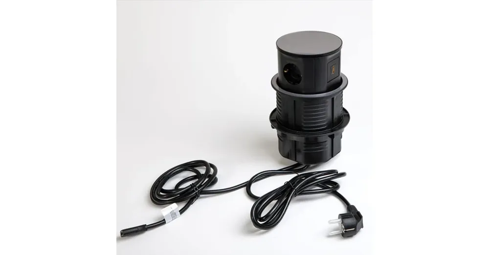 Rejtett elosztó konnektor MODULBOX IVH 2x230v - 2xUSB - 1xHDMI Fekete/Szürke Ajánlat