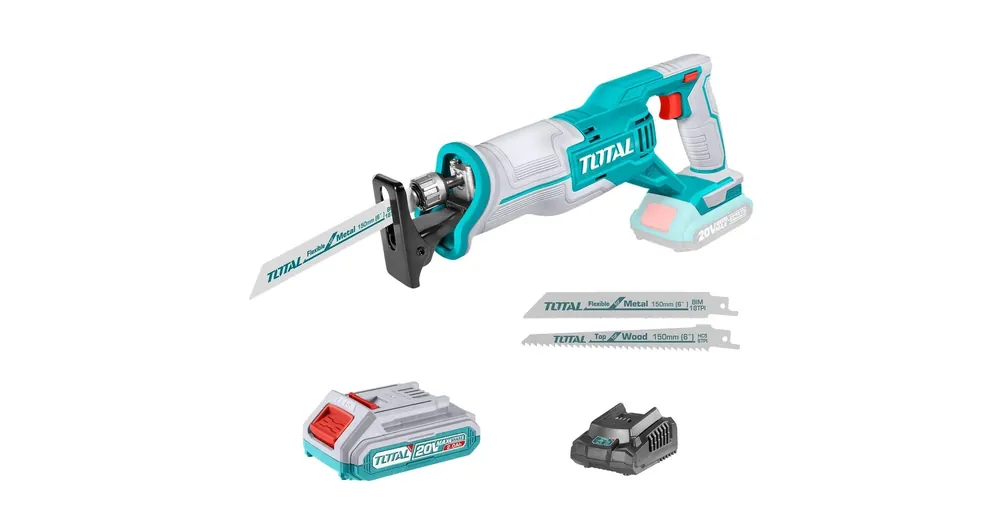 Expressz kézbesítés TOTAL Orrfűrész - 1x2,0Ah - 2800rpm/20V/P20S +töltő