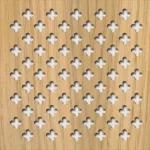 Biztonságos fizetés Perforált lemez Legno furnérozott Hdf-Fiore perforációval Tölgy 1520x610x4mm