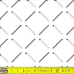 Szuper akció Perforált lemez Laccato-Hdf MILANO perforációval Krono 101 Fehér 1400x510mm