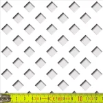 Kedvezmény Perforált lemez Laccato-Hdf Franz perforációval 101 Fehér 1400x510x3mm