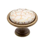 Legkelendőbb Fogantyú P07-01-A1-D1G Antik firenze-arany füst porcelán