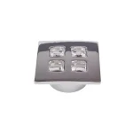Fogantyú 655.000.KR02 Swarovski kristály-króm Népszerű