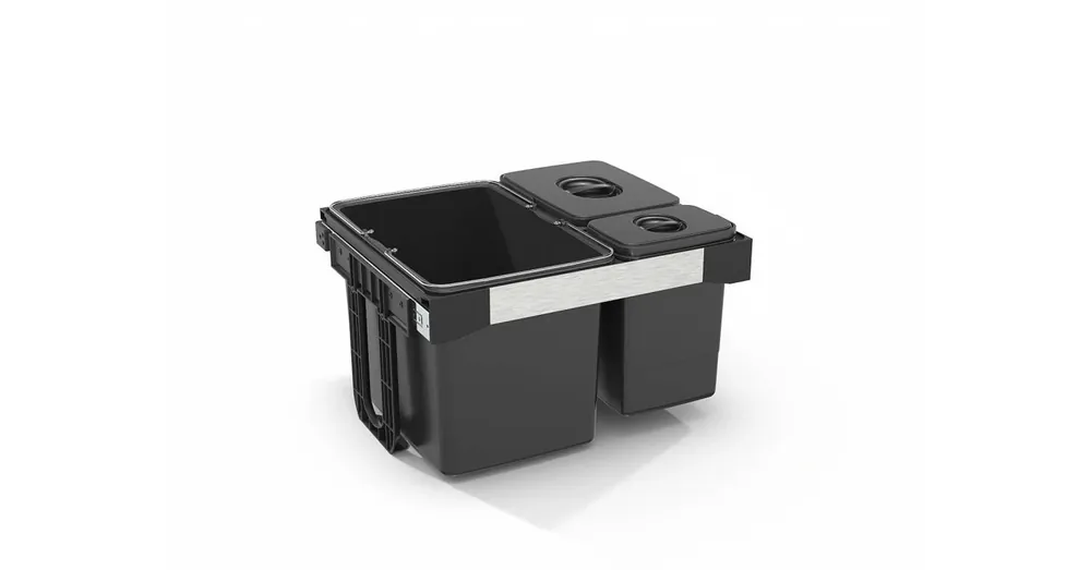 Gyors szállítás EKOTECH - Beépíthető hulladékgyűjtő FREE JAZZ 60 - 1x34 liter+1x7 liter+1x15 liter